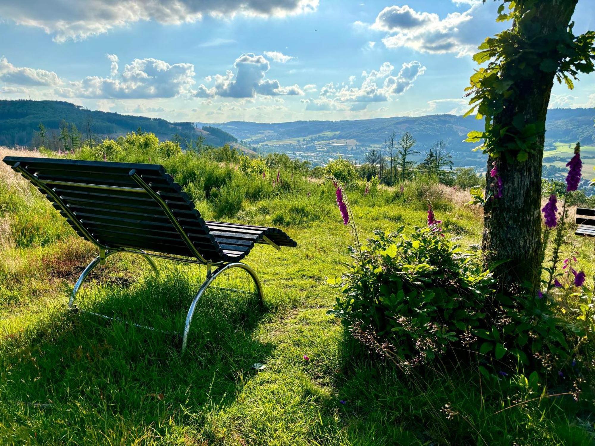 Traumwohnung Mit Sauna, Whirlpool & Wunderschoener Aussicht Плеттенберг Экстерьер фото